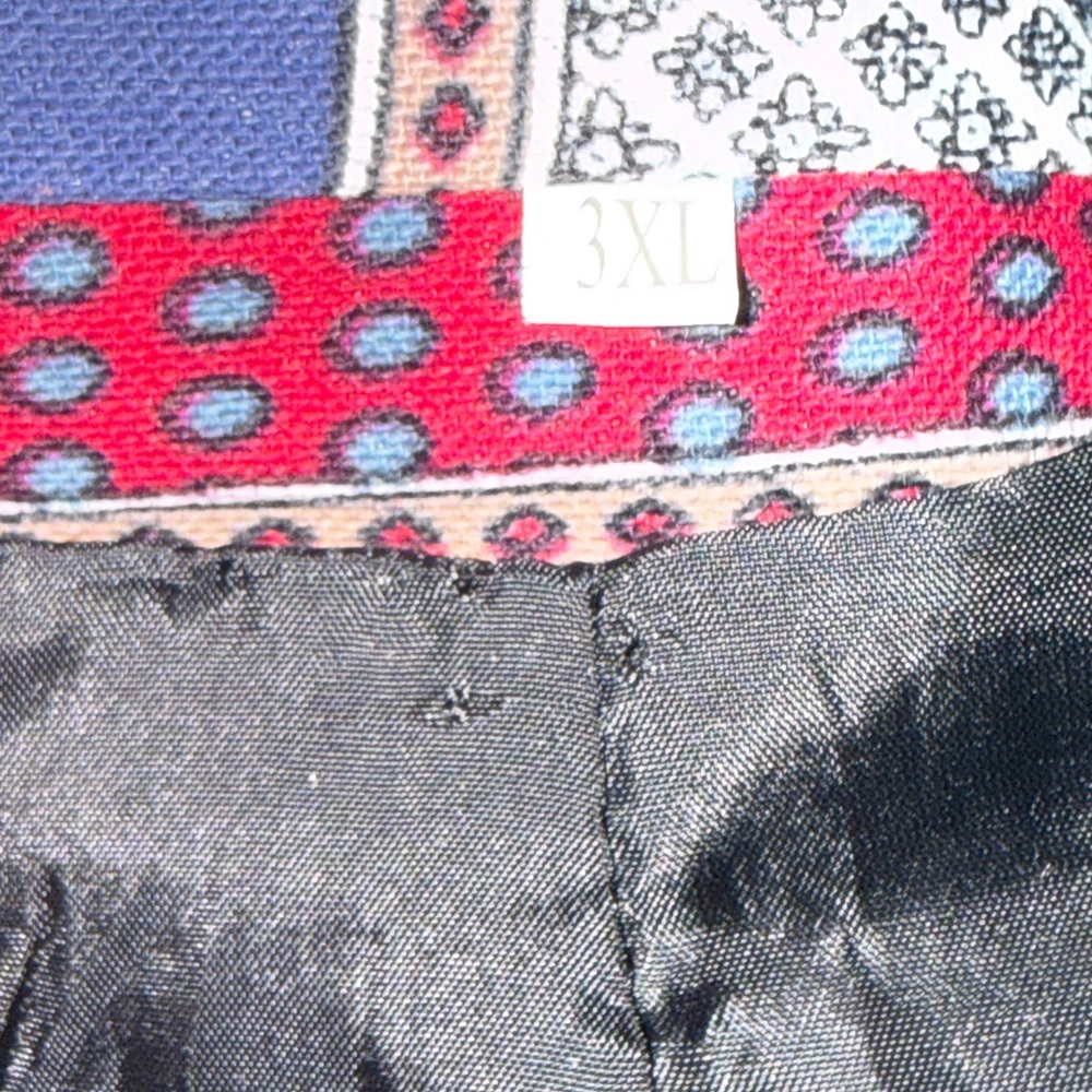 Vintage Patchwork Blazer Jacket | Boho Quilted St… - image 7